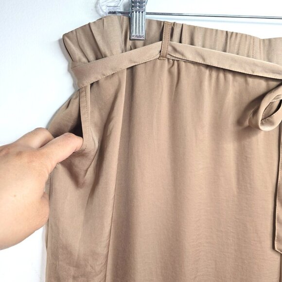 Nic + Zoe Soft Drape Wide-Leg Pant in Mochachino Size 3X - Picture 5 of 11